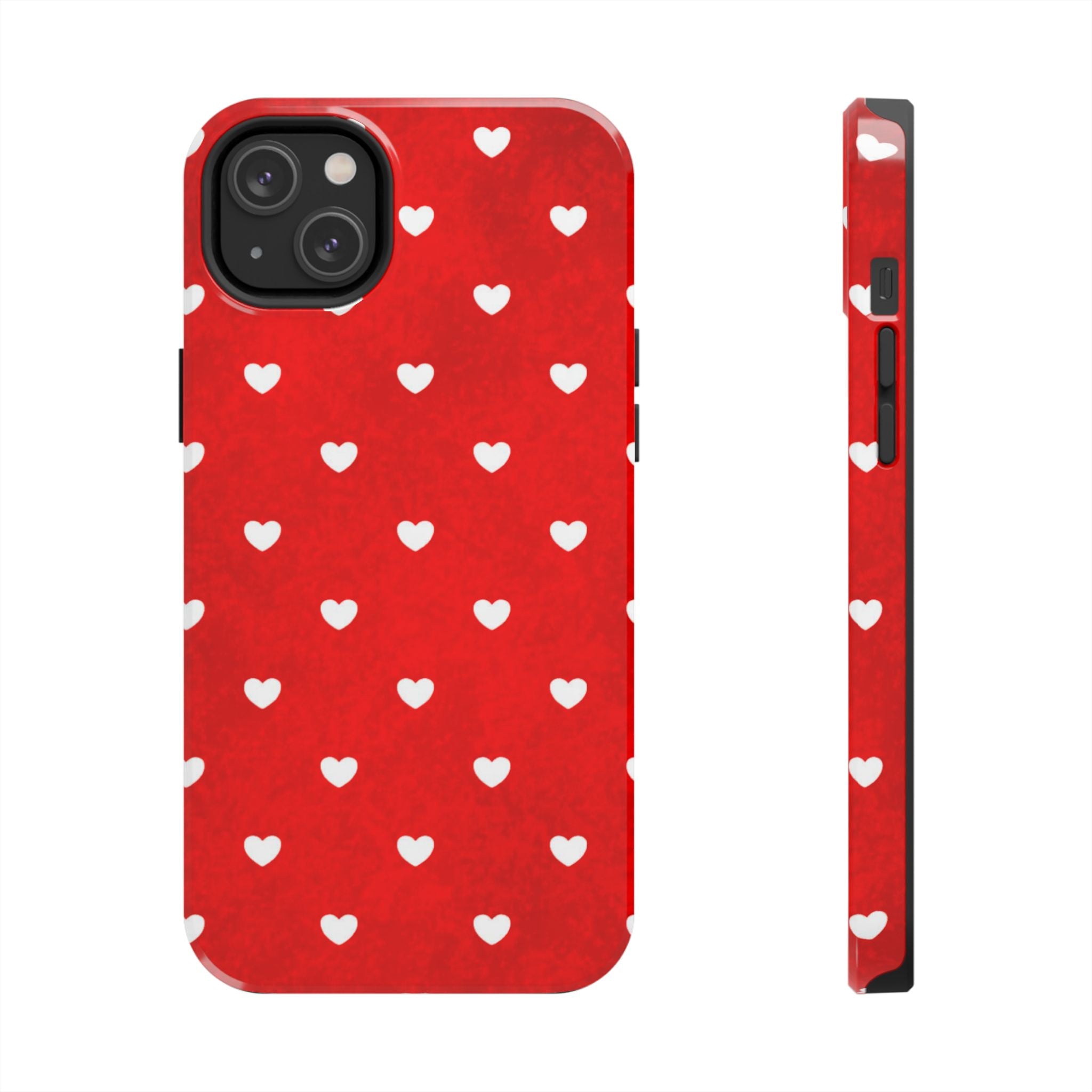 I’m Yours Red Heart Pattern Tough Phone Case