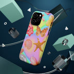 Tropical Seashell Magnetic Impact Resistant Phone Case