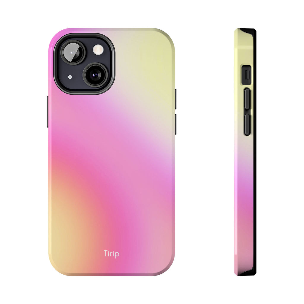 Pink & Yellow Gradient Tough Phone Case