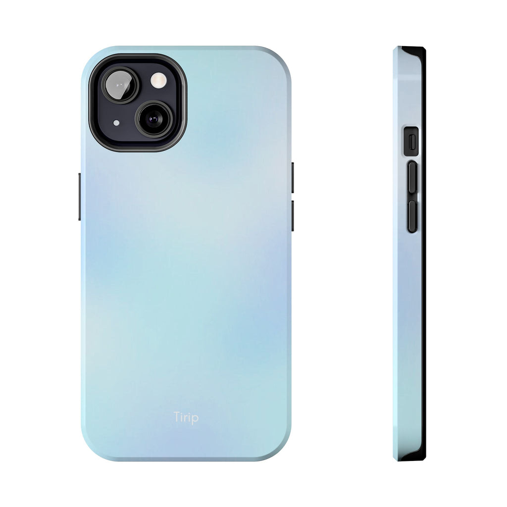 Iridescent Blue Tough Phone Case