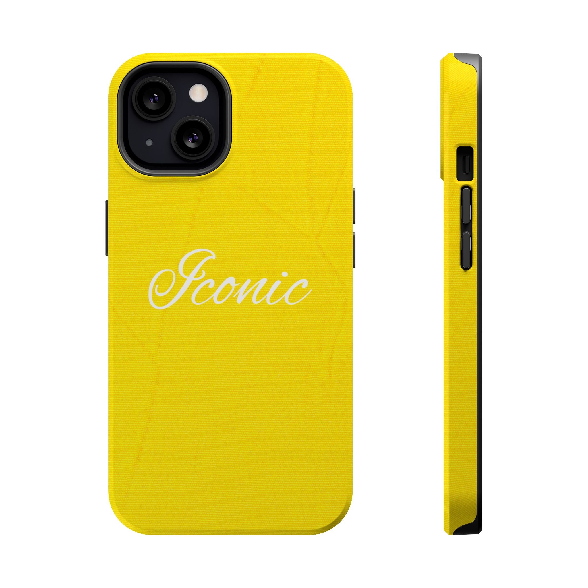Glossy Iconic Yellow Magnetic Phone Case