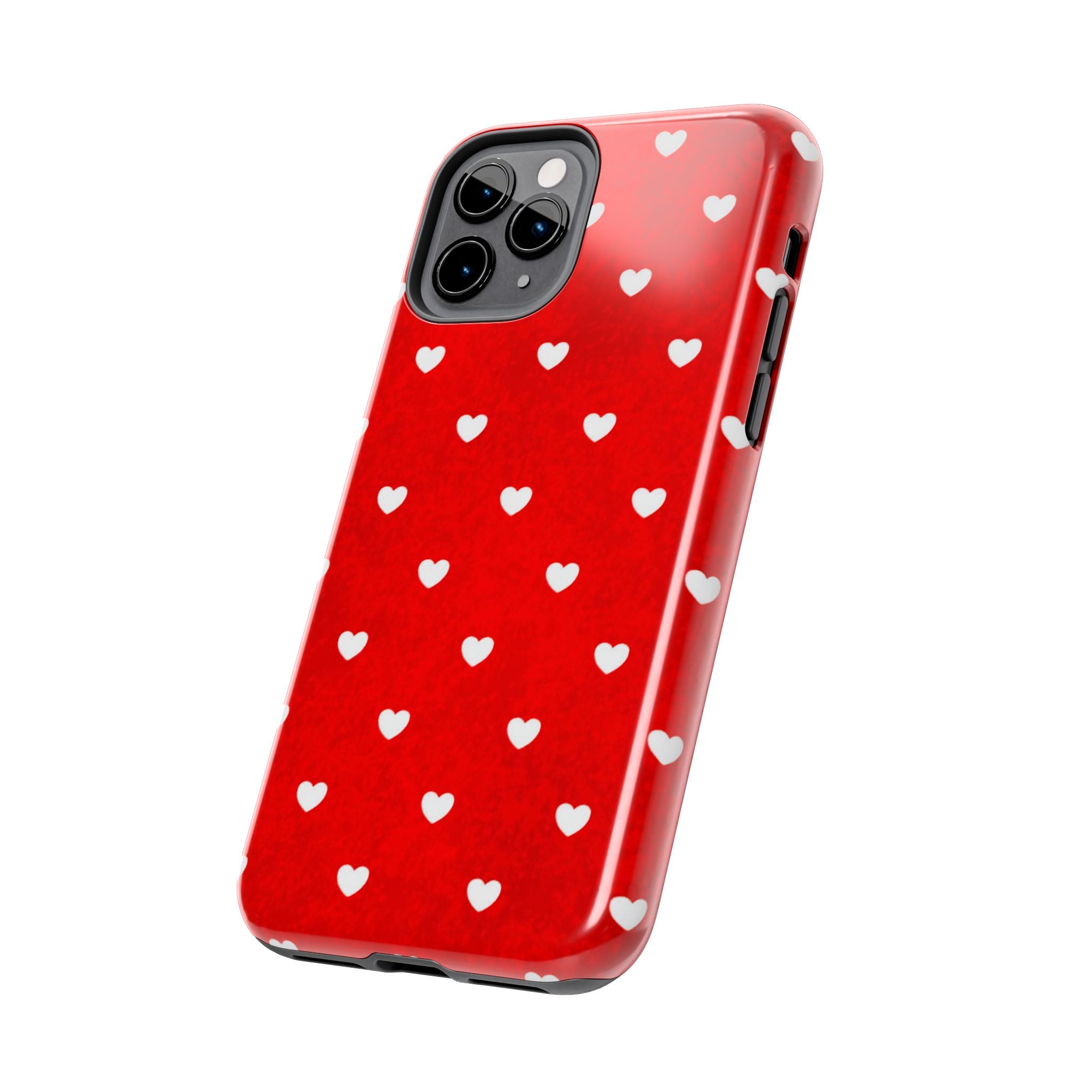 I’m Yours Red Heart Pattern Tough Phone Case