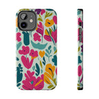 Floral Splash Tough Phone Case
