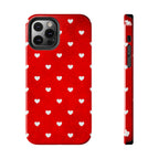 I’m Yours Red Heart Pattern Tough Phone Case