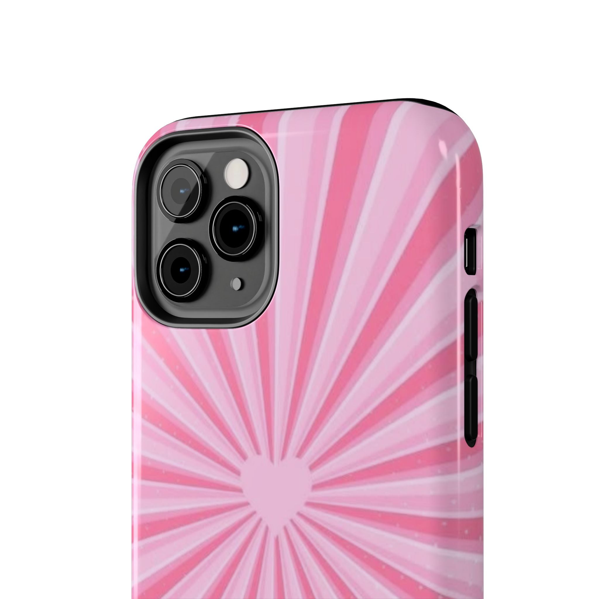 Pink Heartburst Tough Phone Case