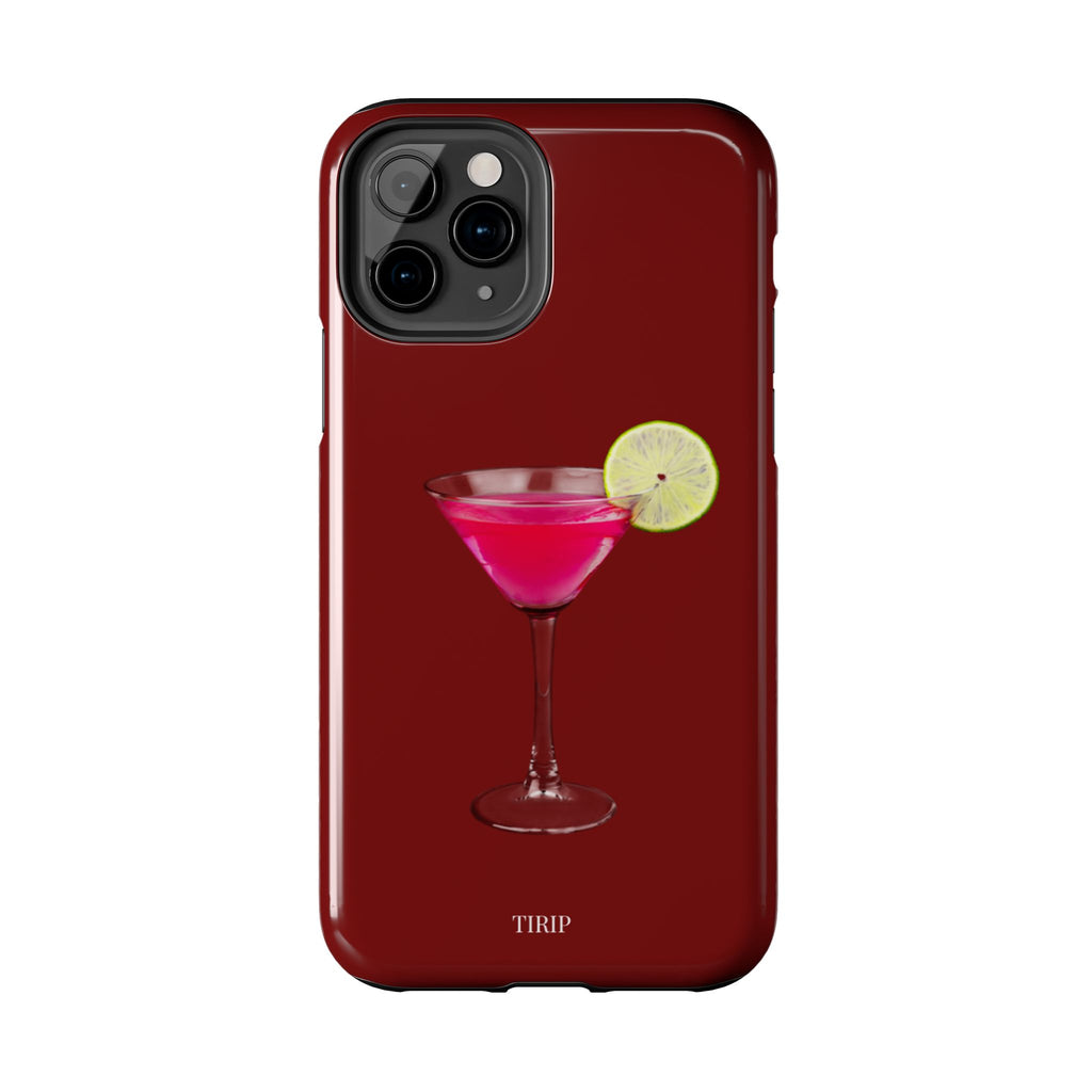 Pink Cocktail Tough Phone Case