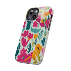 Floral Splash Tough Phone Case