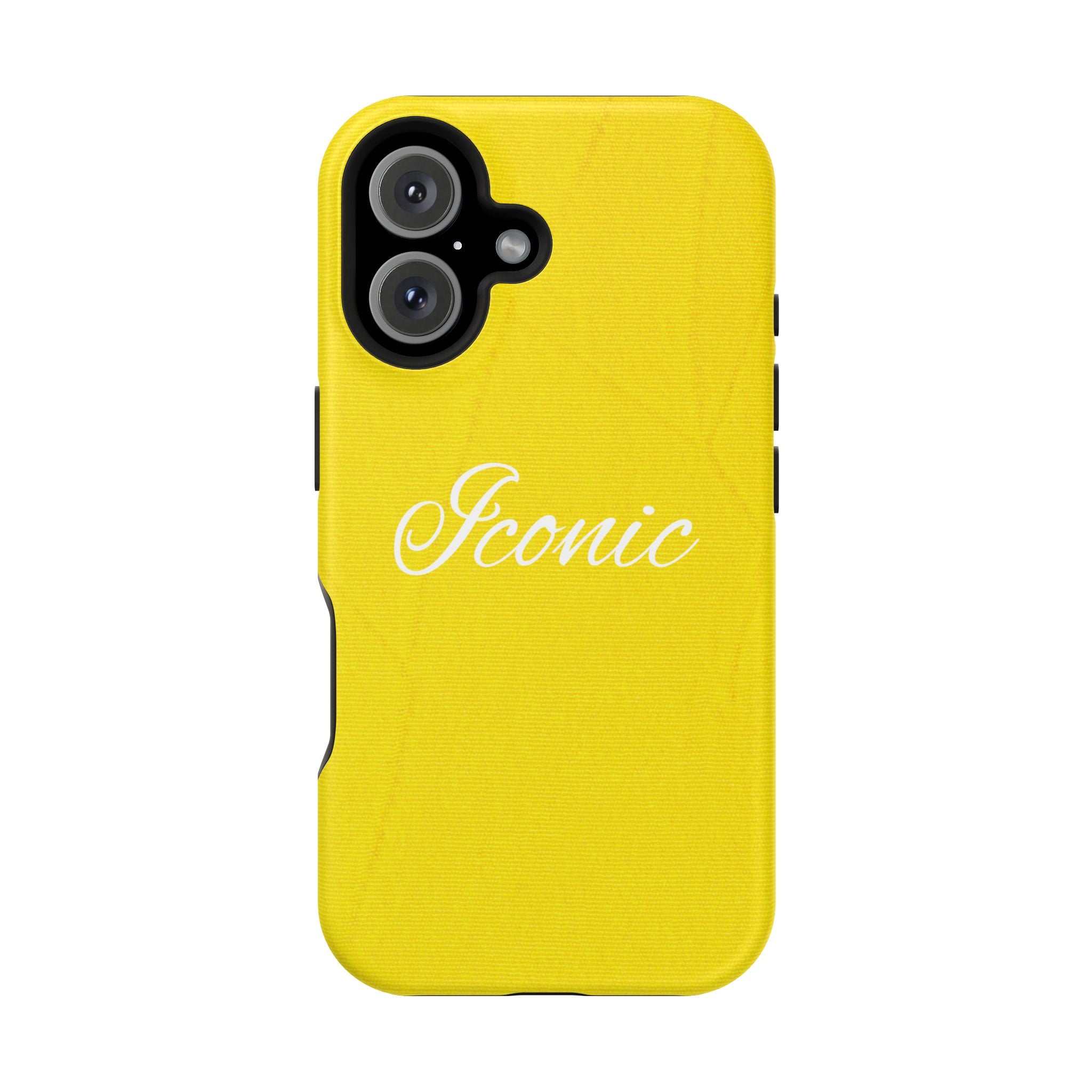 Glossy Iconic Yellow Magnetic Phone Case