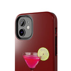 Pink Cocktail Tough Phone Case