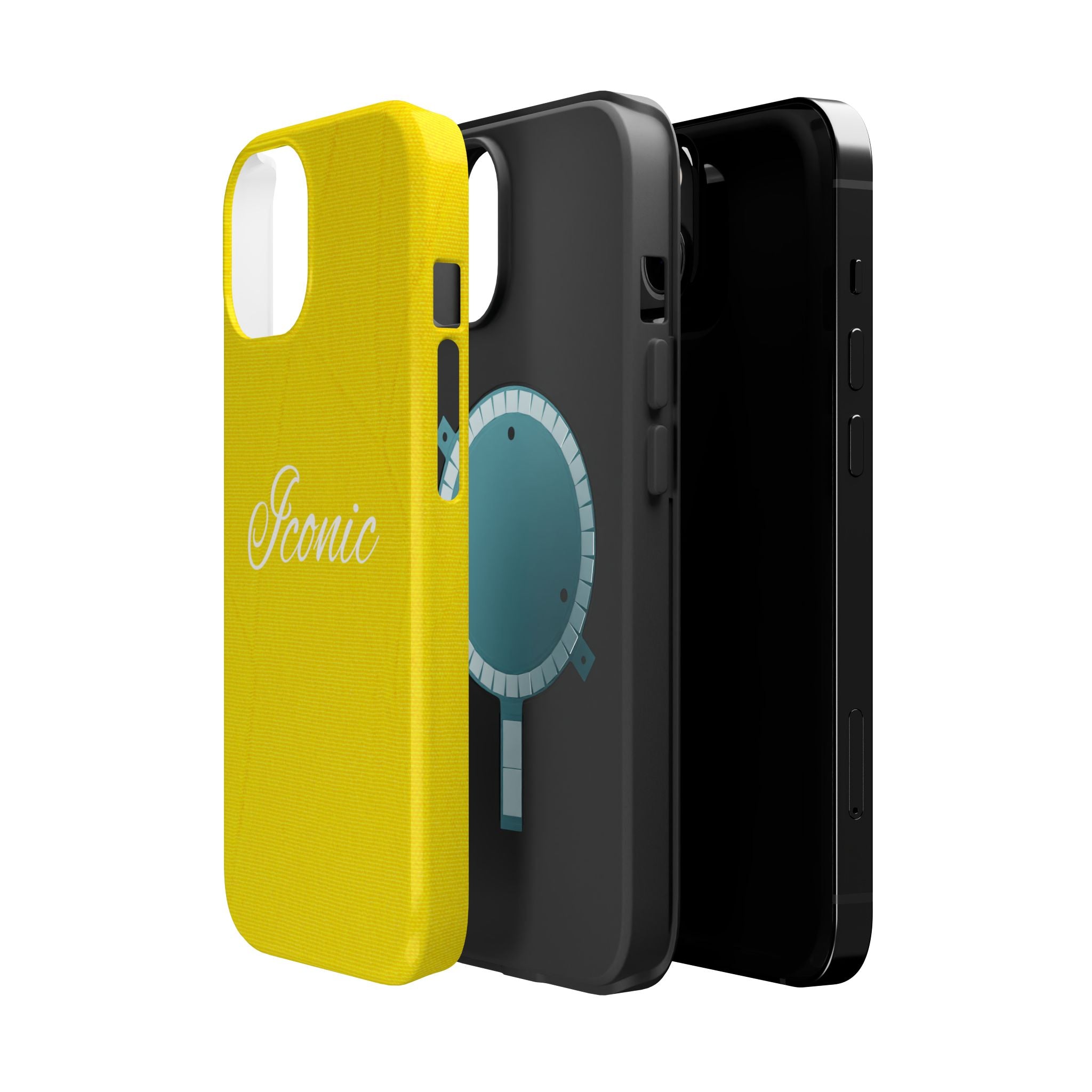 Glossy Iconic Yellow Magnetic Phone Case