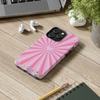 Pink Heartburst Tough Phone Case