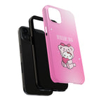 Dynamic Duo Part 1 Pink Bear Tough Phone Case