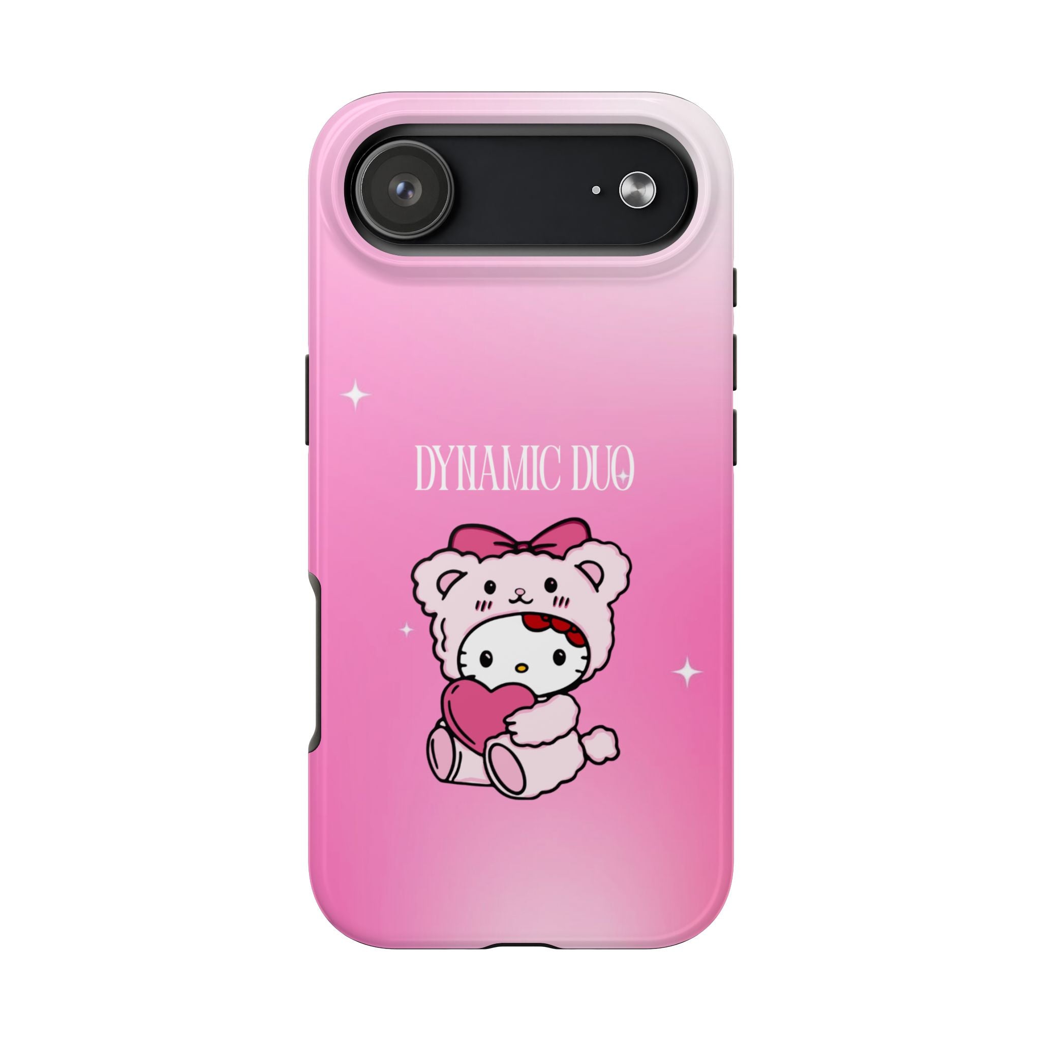 Dynamic Duo Part 1 Pink Bear Tough Phone Case