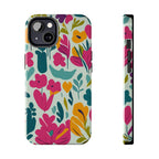 Floral Splash Tough Phone Case