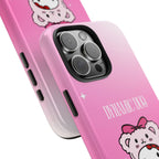 Dynamic Duo Part 1 Pink Bear Tough Phone Case