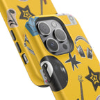 Yellow Music Icons MagSafe Phone Case