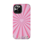 Pink Heartburst Tough Phone Case