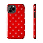 I’m Yours Red Heart Pattern Tough Phone Case
