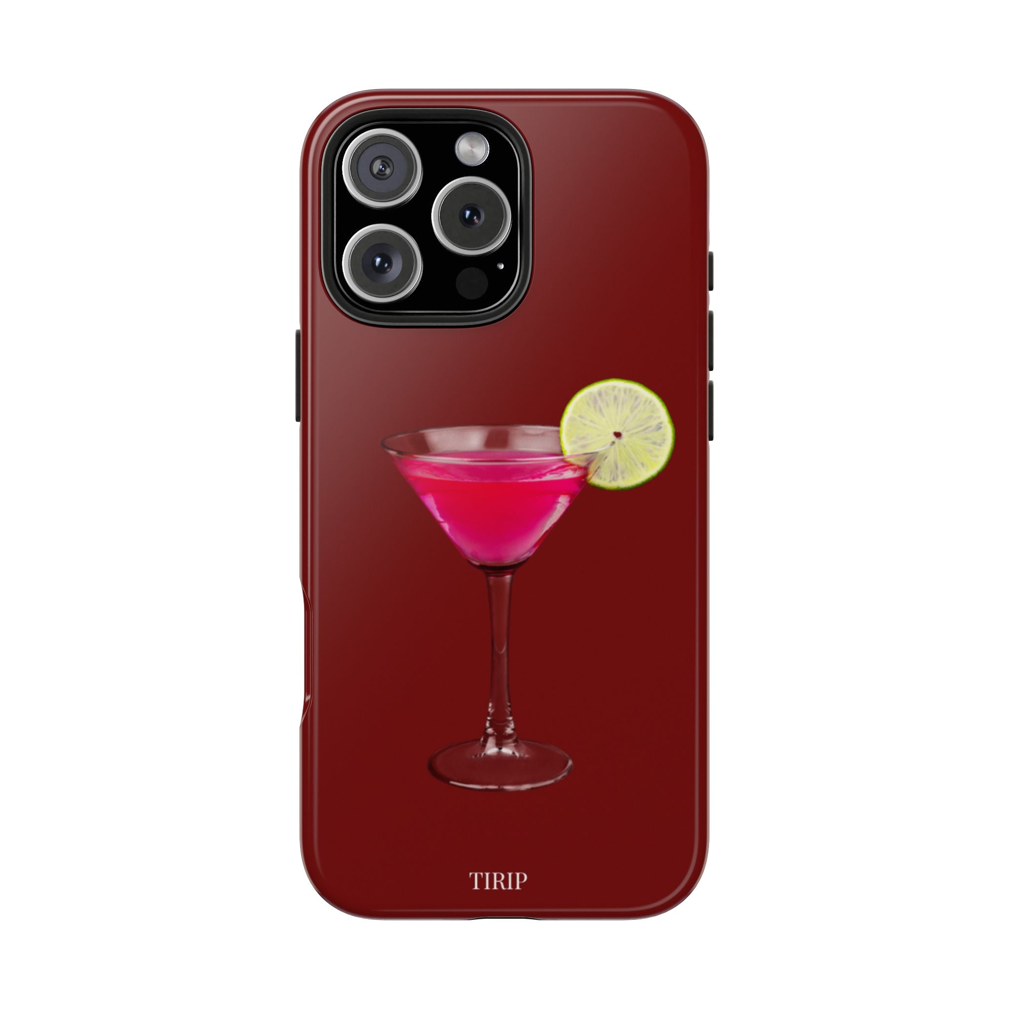Pink Cocktail Tough Phone Case