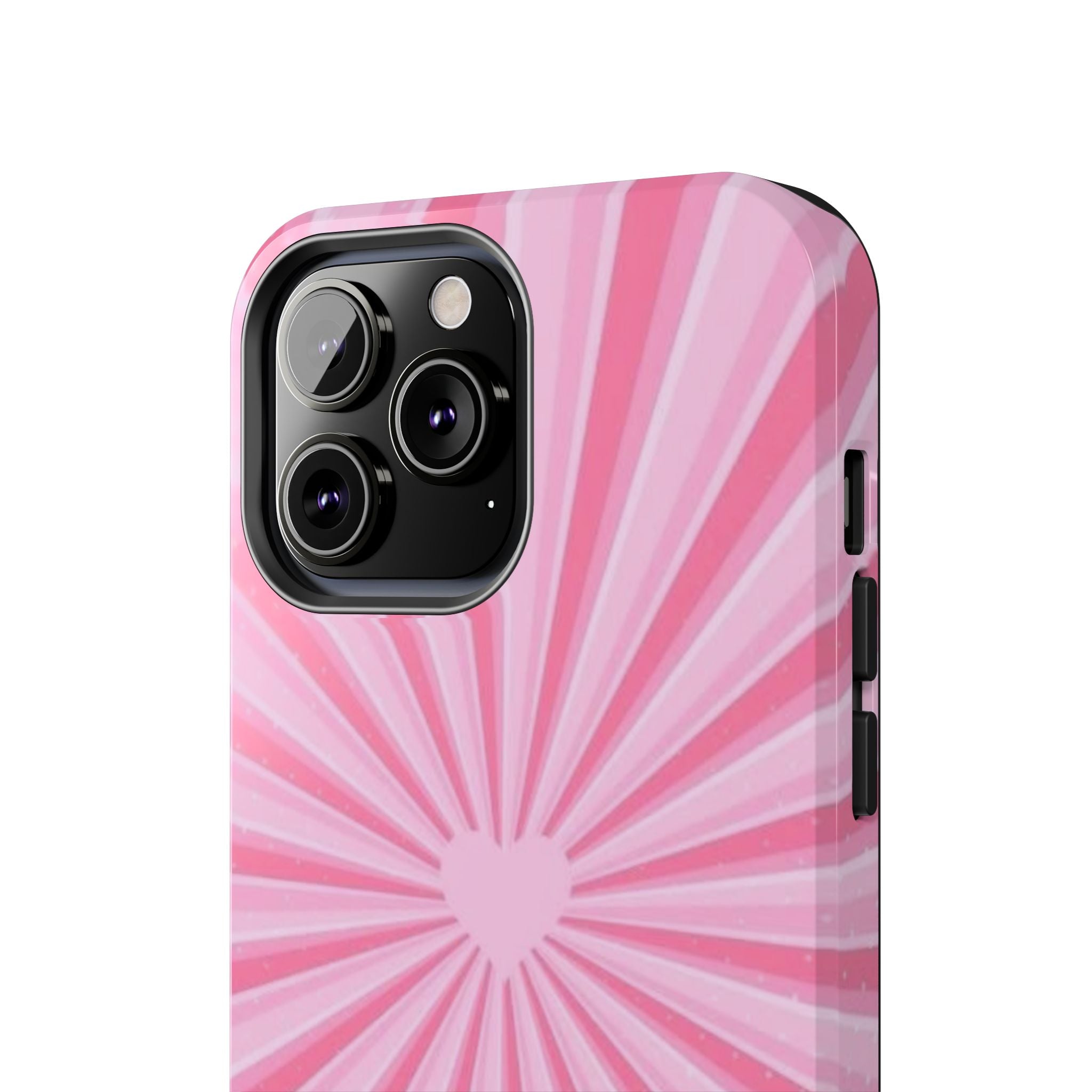 Pink Heartburst Tough Phone Case