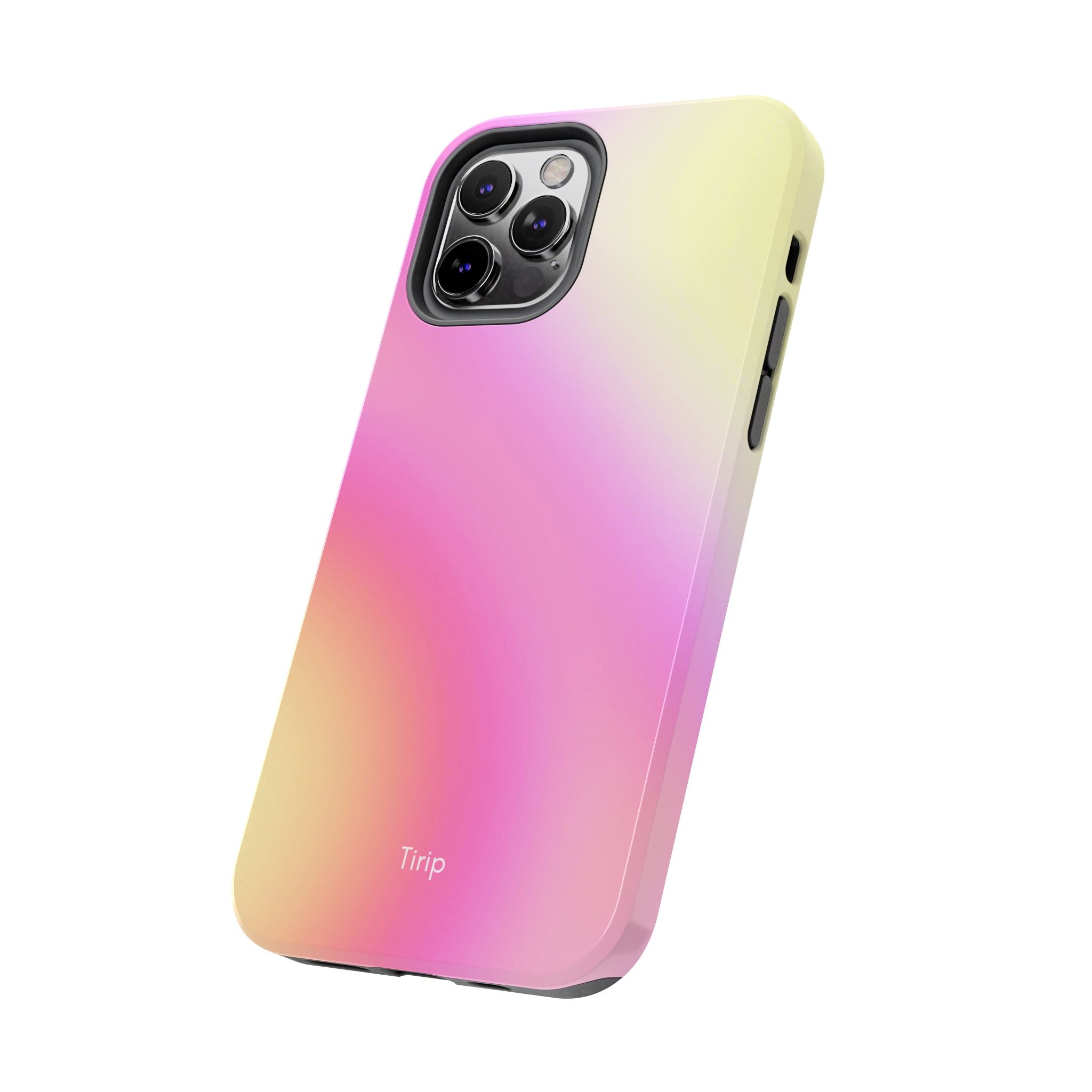 Pink & Yellow Gradient Tough Phone Case