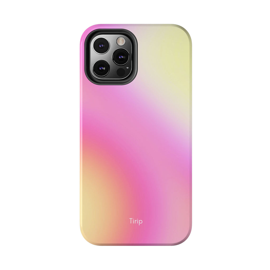 Pink & Yellow Gradient Tough Phone Case