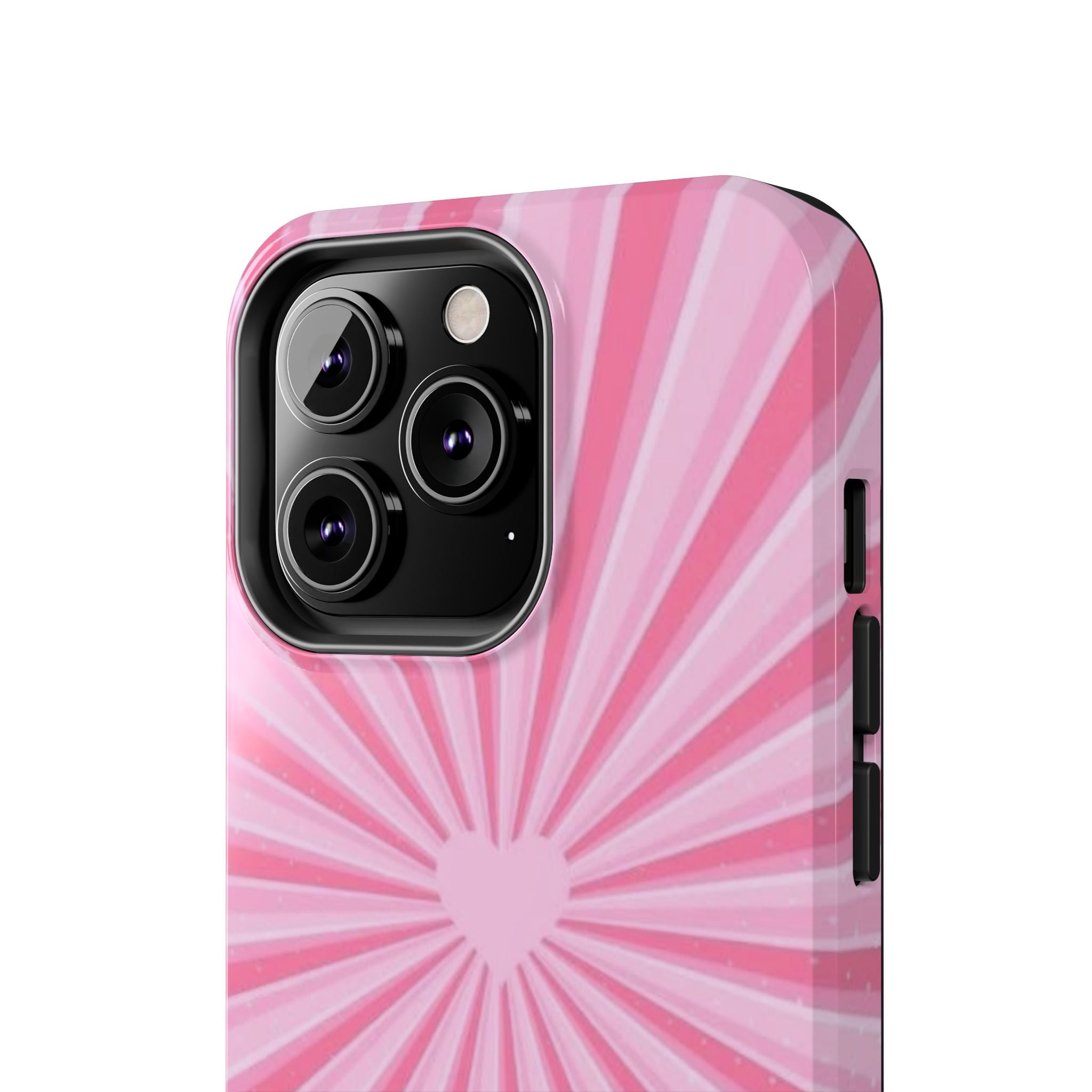 Pink Heartburst Tough Phone Case