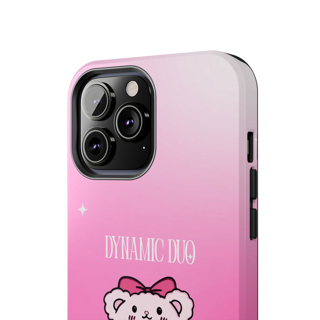Dynamic Duo Part 1 Pink Bear Tough Phone Case
