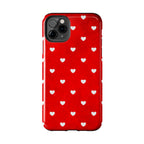I’m Yours Red Heart Pattern Tough Phone Case