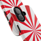 Red Burst Tough Phone Case