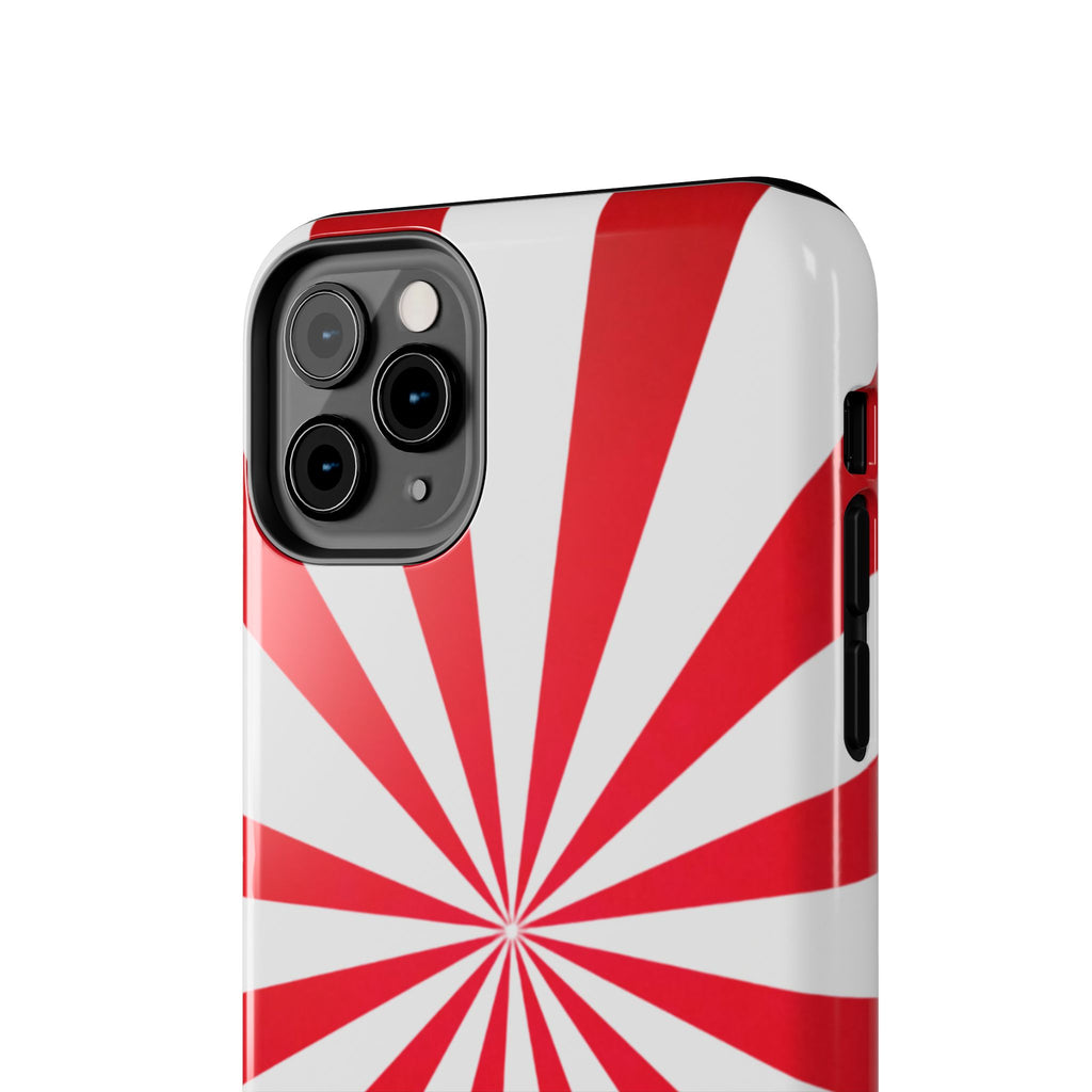 Red Burst Tough Phone Case