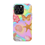 Tropical Seashell Magnetic Impact Resistant Phone Case
