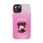 Brown 'Dynamic Duo' Part 2 Cute Bear Tough Phone Case