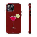 Pink Cocktail Tough Phone Case
