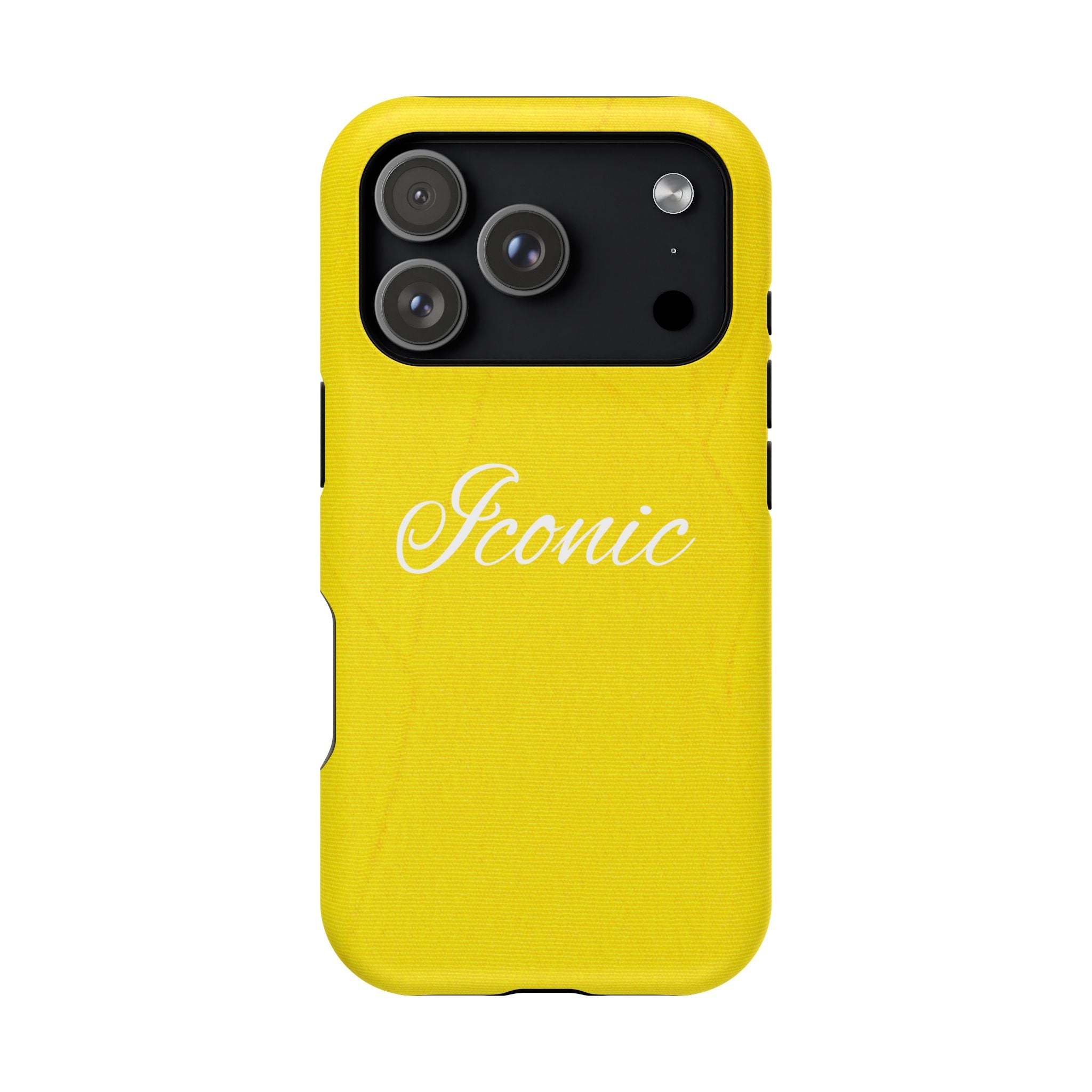 Glossy Iconic Yellow Magnetic Phone Case