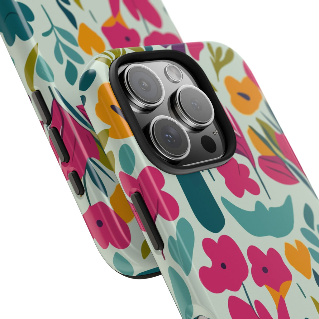 Floral Splash Tough Phone Case