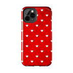 I’m Yours Red Heart Pattern Tough Phone Case