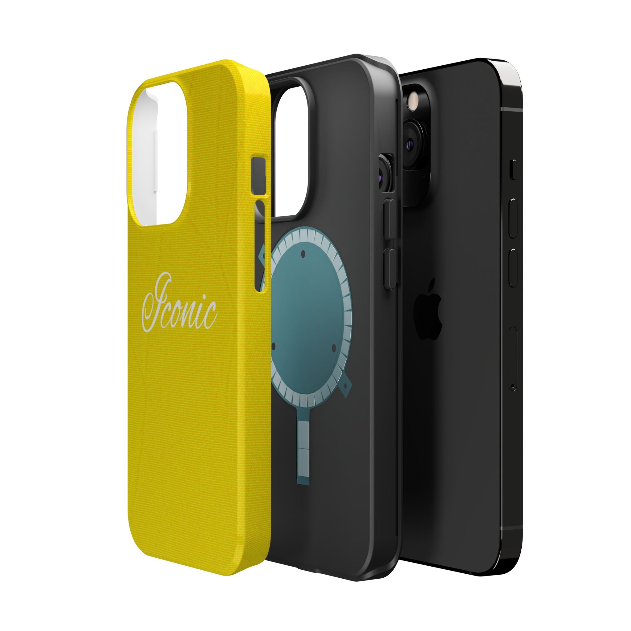 Glossy Iconic Yellow Magnetic Phone Case