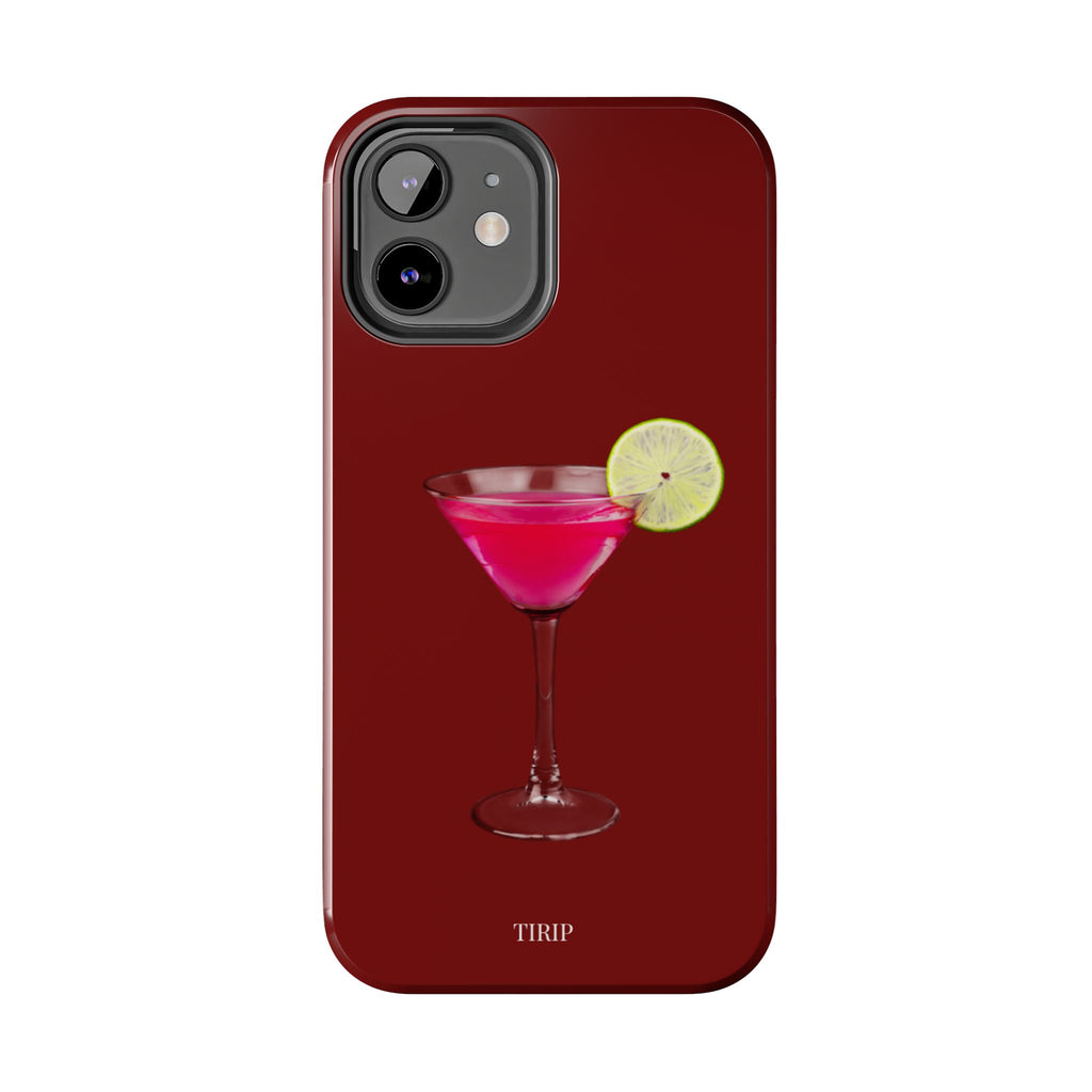 Pink Cocktail Tough Phone Case