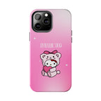 Dynamic Duo Part 1 Pink Bear Tough Phone Case