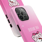 Dynamic Duo Part 1 Pink Bear Tough Phone Case