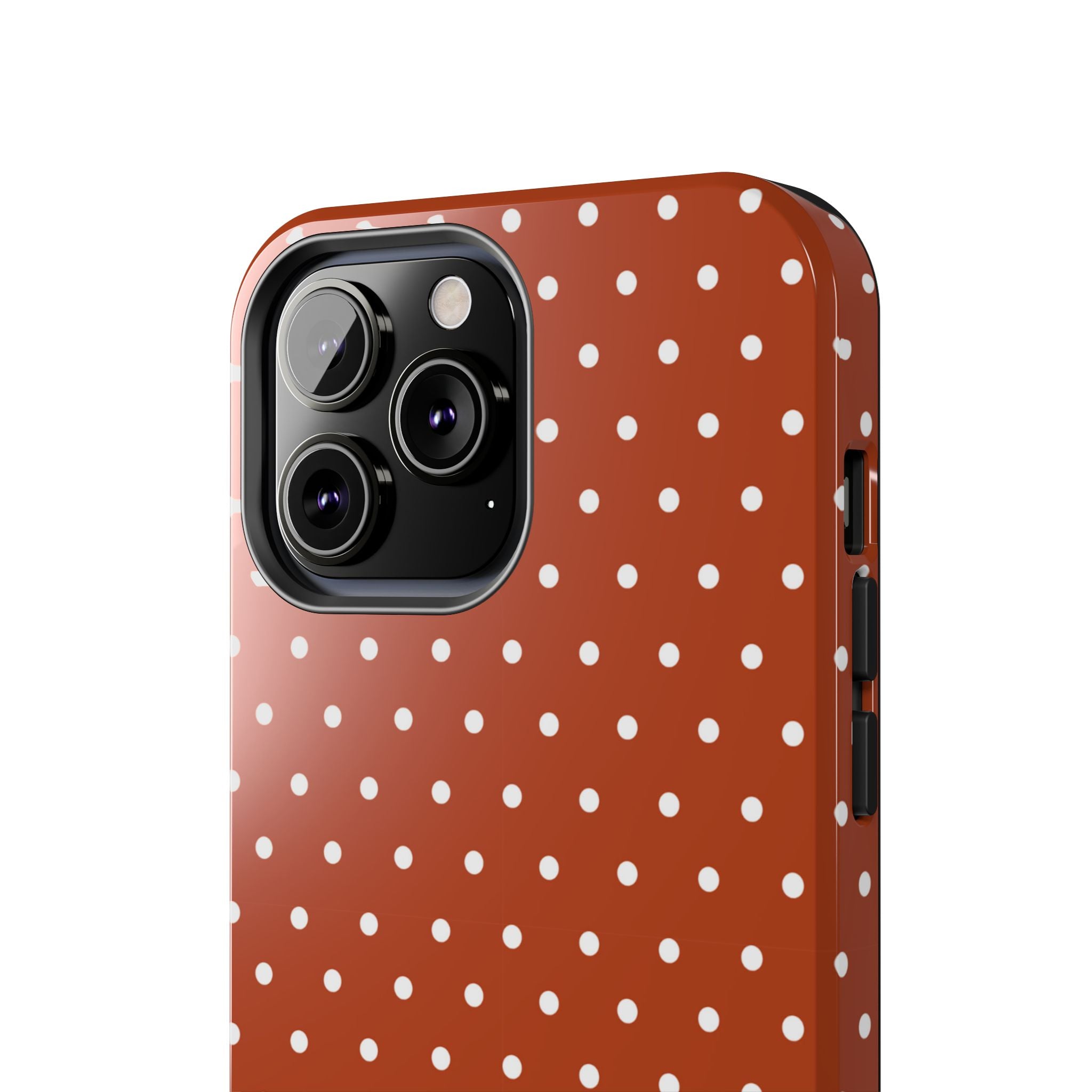 Brown Polka Dot Tough Phone Case