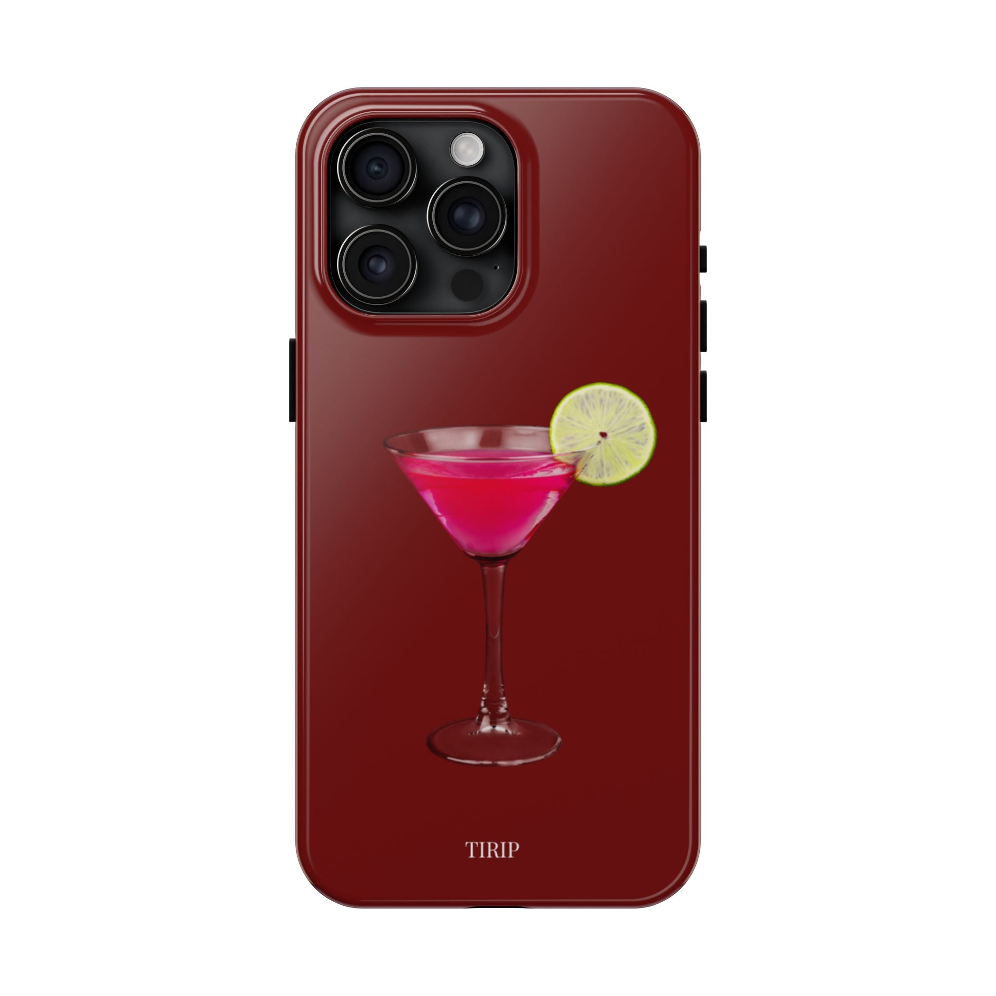 Pink Cocktail Tough Phone Case