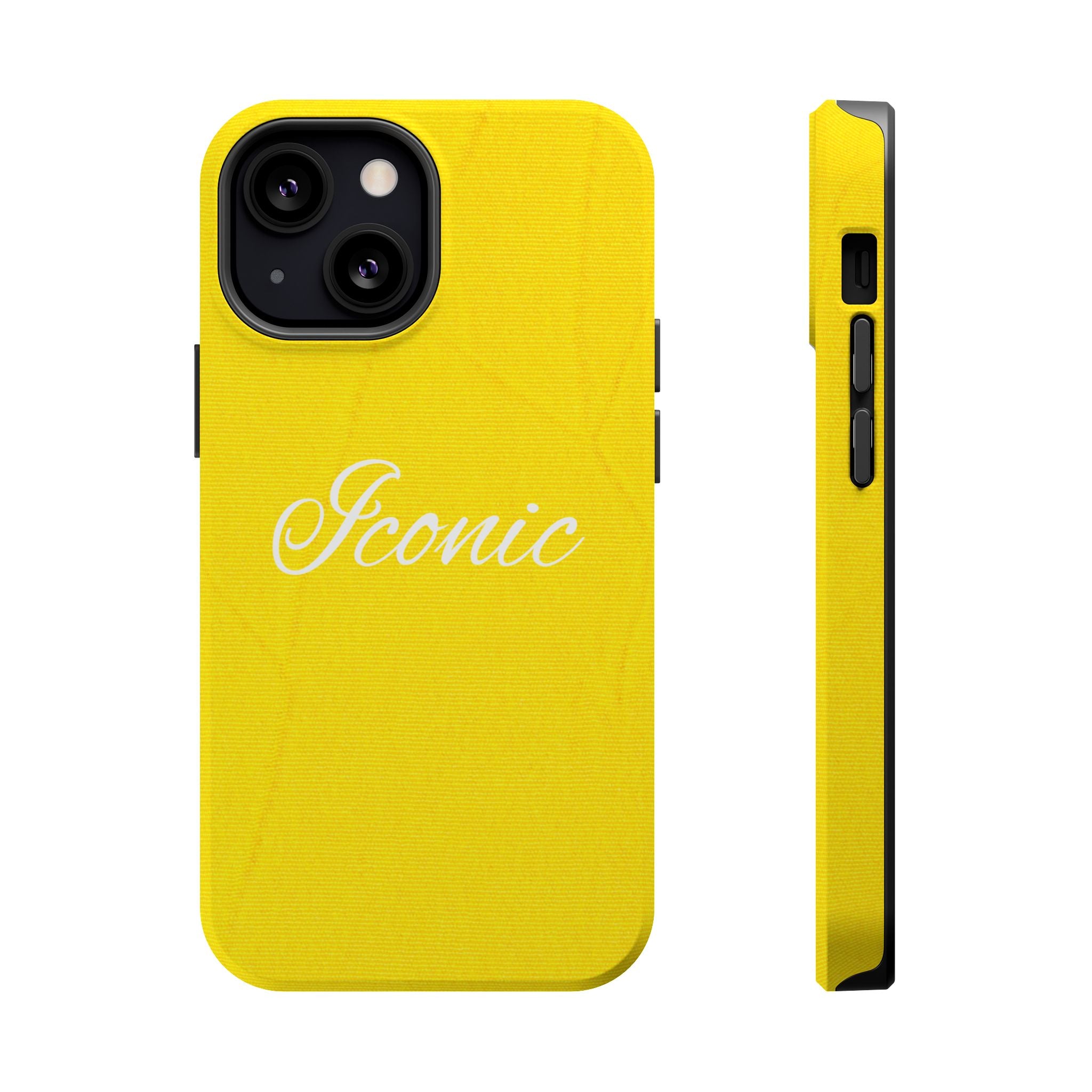 Glossy Iconic Yellow Magnetic Phone Case
