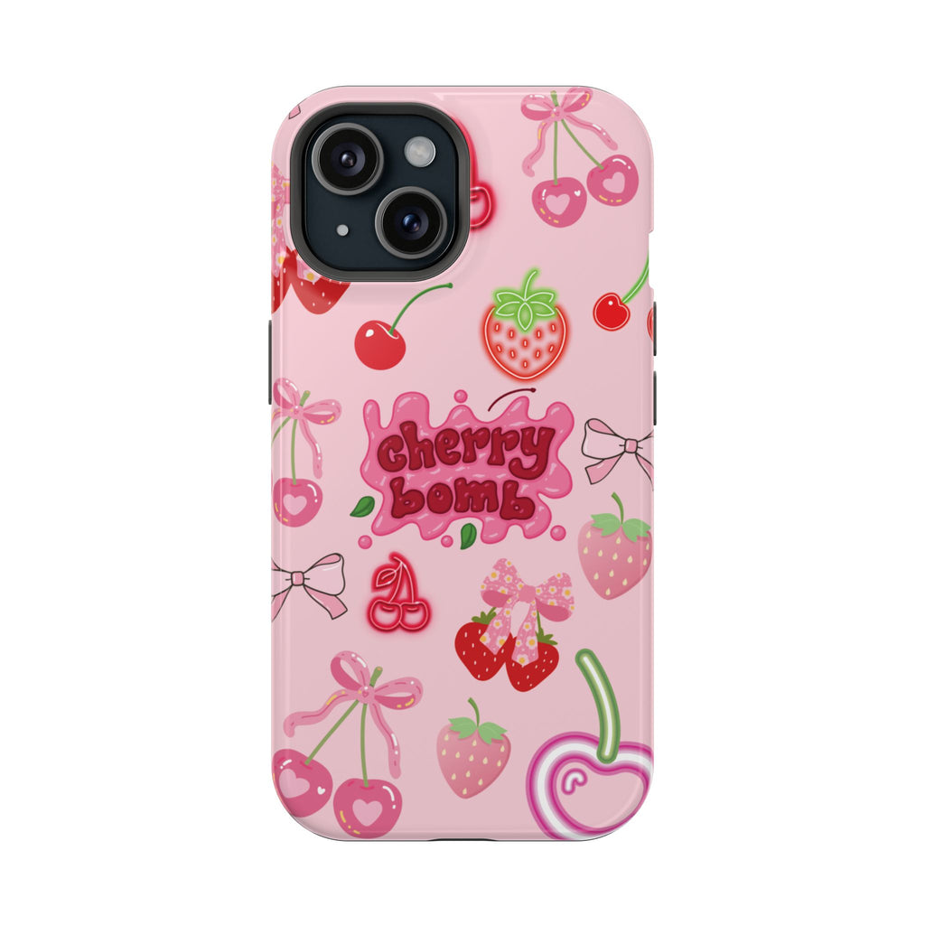 Cherry Bomb MagSafe Phone Case