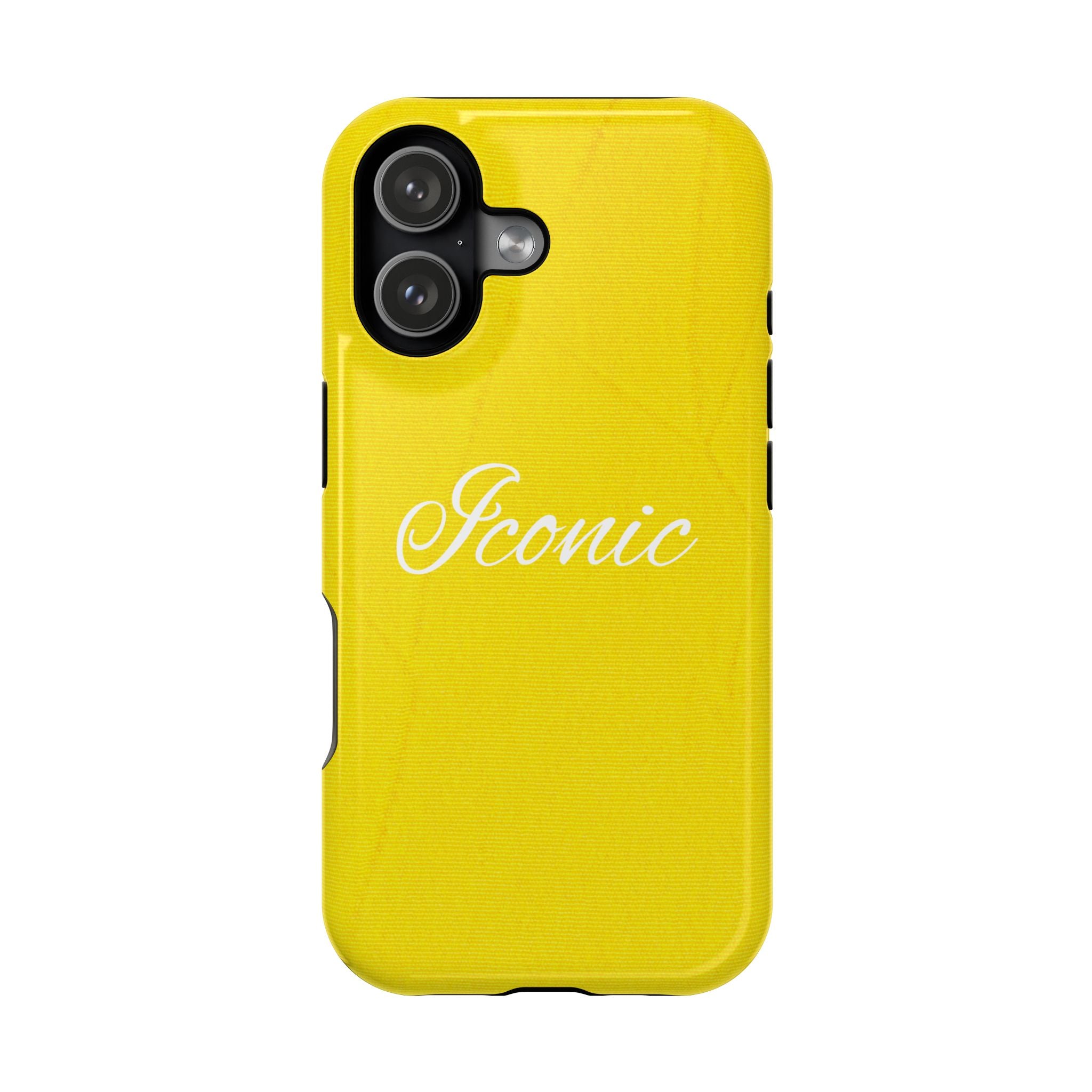Glossy Iconic Yellow Magnetic Phone Case