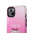 Dynamic Duo Part 1 Pink Bear Tough Phone Case