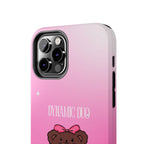 Brown 'Dynamic Duo' Part 2 Cute Bear Tough Phone Case