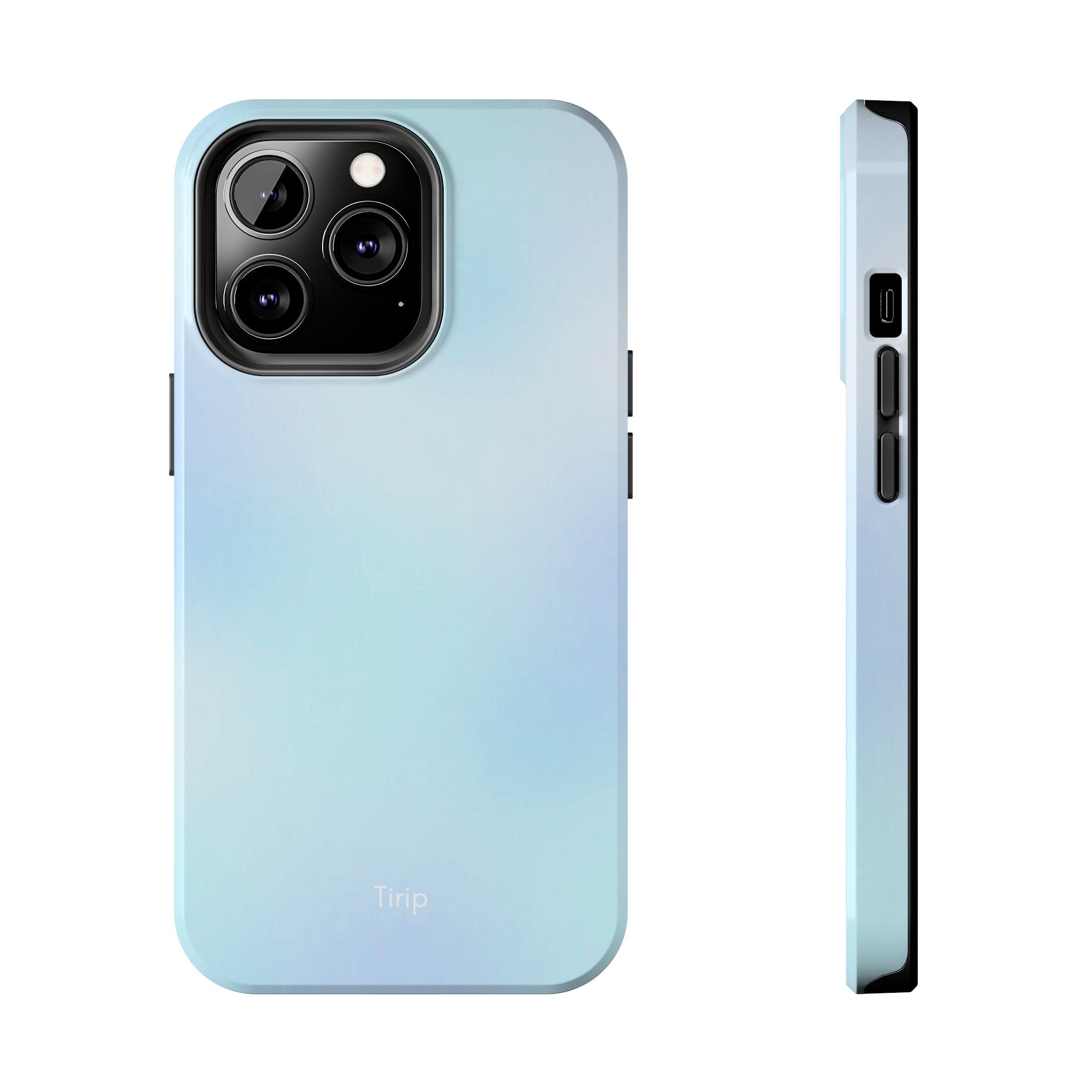 Iridescent Blue Tough Phone Case