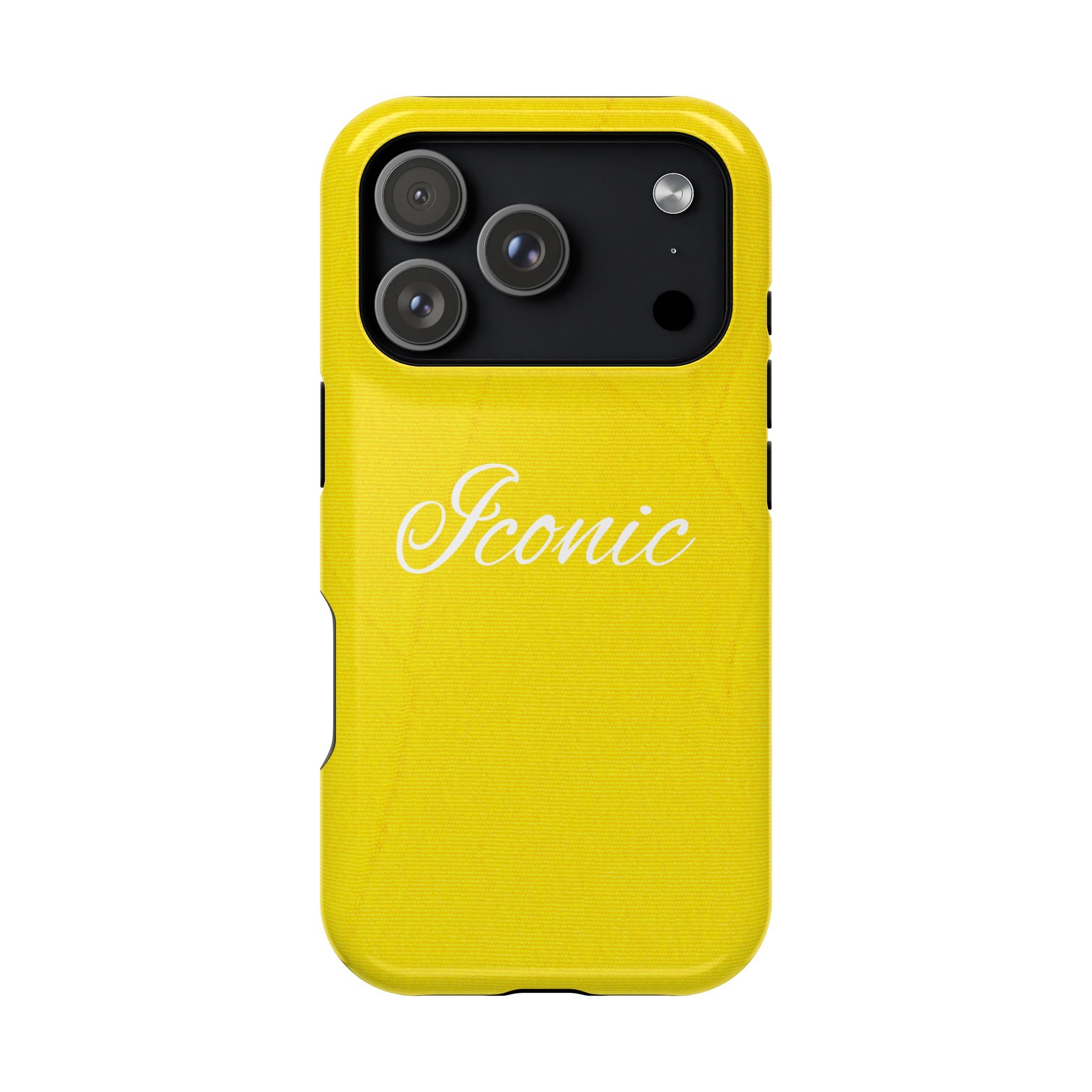 Glossy Iconic Yellow Magnetic Phone Case